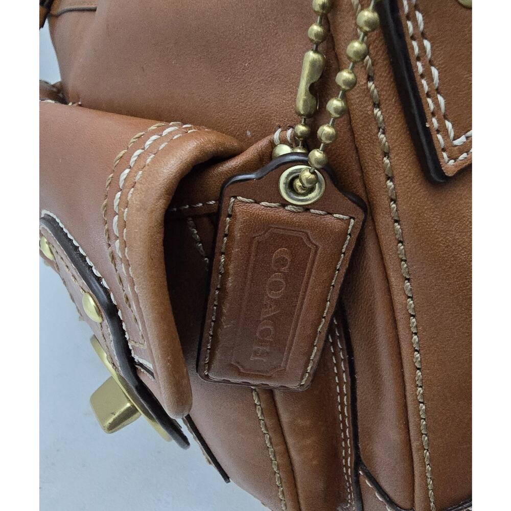 Authentic Coach F12868 Double Turnlock Legacy Shoulder Bag 65th Anniversary - Picture 7 of 16